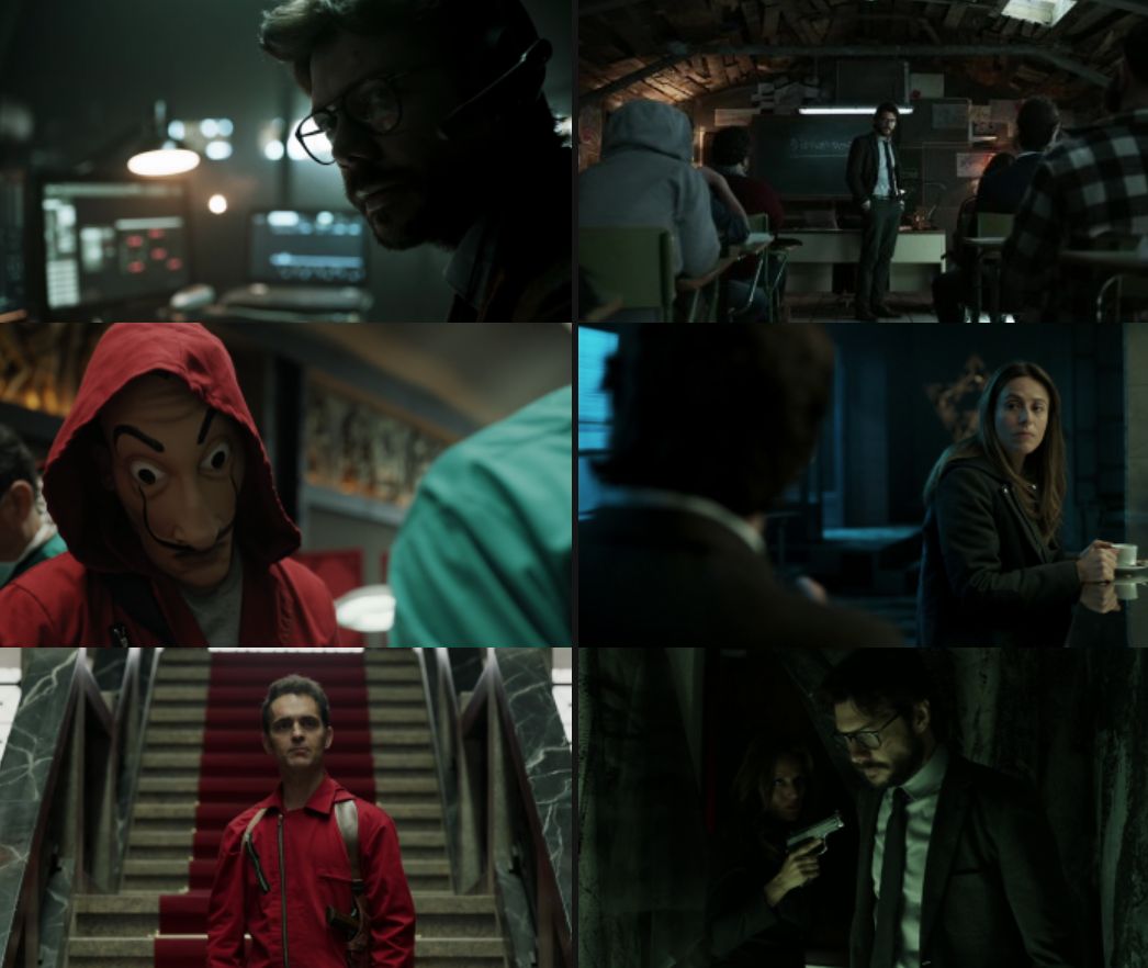 Money Heist La Casa de Papel Season 1 (2017) Hindi Completed Web Series HEVC FILEHUB4U.XYZ screenshot